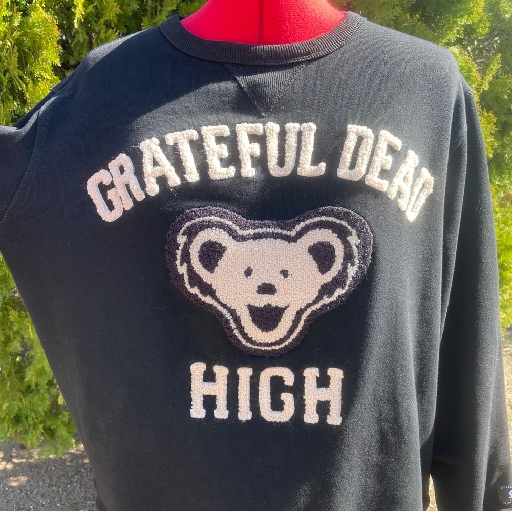 Grateful Dead X Schott NYC Grateful Dead High Crewneck